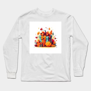 Thanksgiving gift design Long Sleeve T-Shirt